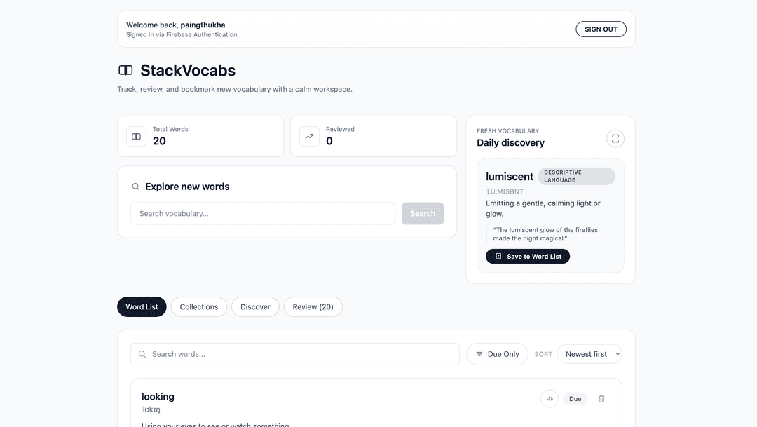 StackVocabs